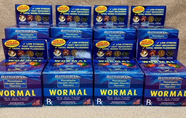 12 Boxes Wormal Anthelmintic Tablets